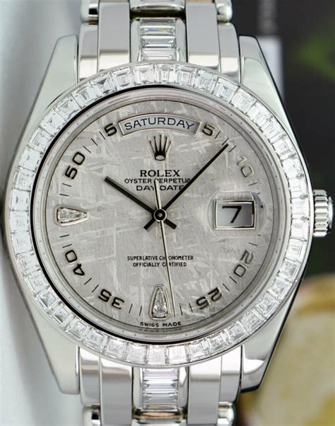 mens platinum rolex masterpiece